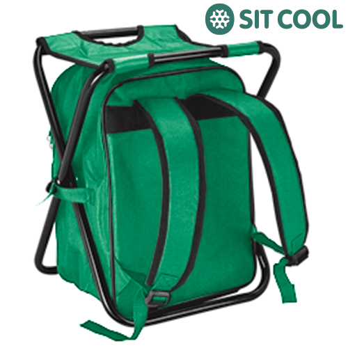 3-në-1 Sit Cool | Karrige e palosshme, qese termike dhe çantë shpine 